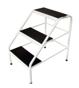 Escada 3 Degraus Antiderrapante S-0470-B - Salutem Móveis Hospitalares